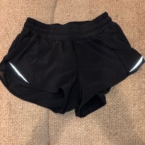 lululemon athletica Hotty Hot Short II in black